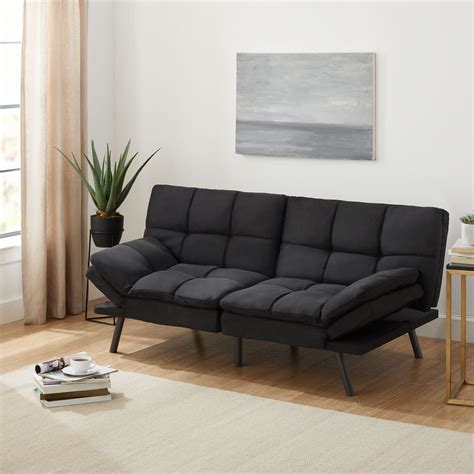 mainstays futon|mainstays memory foam futon walmart.